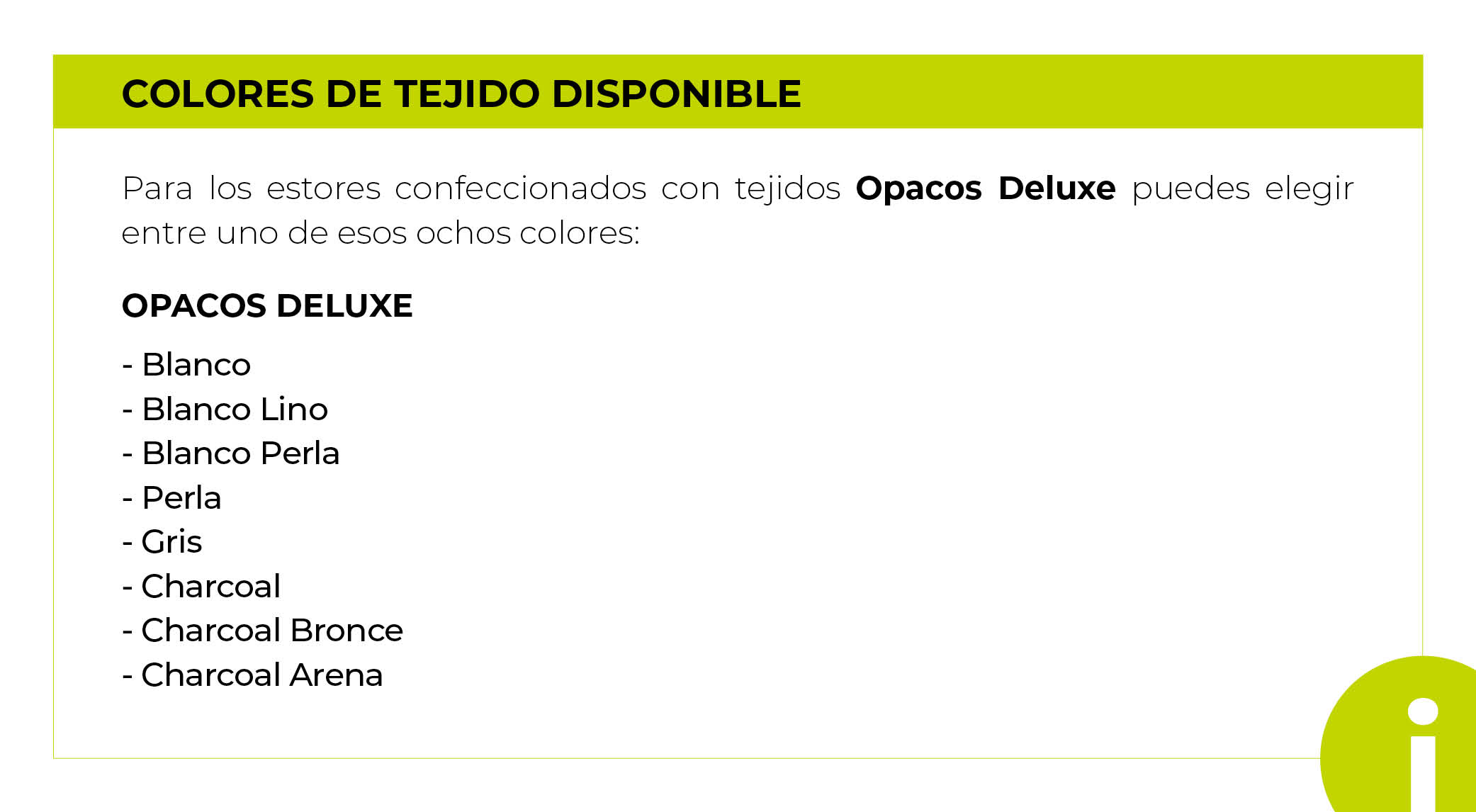 MiniBox Tejidos Screen