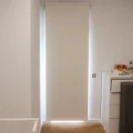 Estor opaco blanco