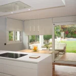 estor decorativo cocina